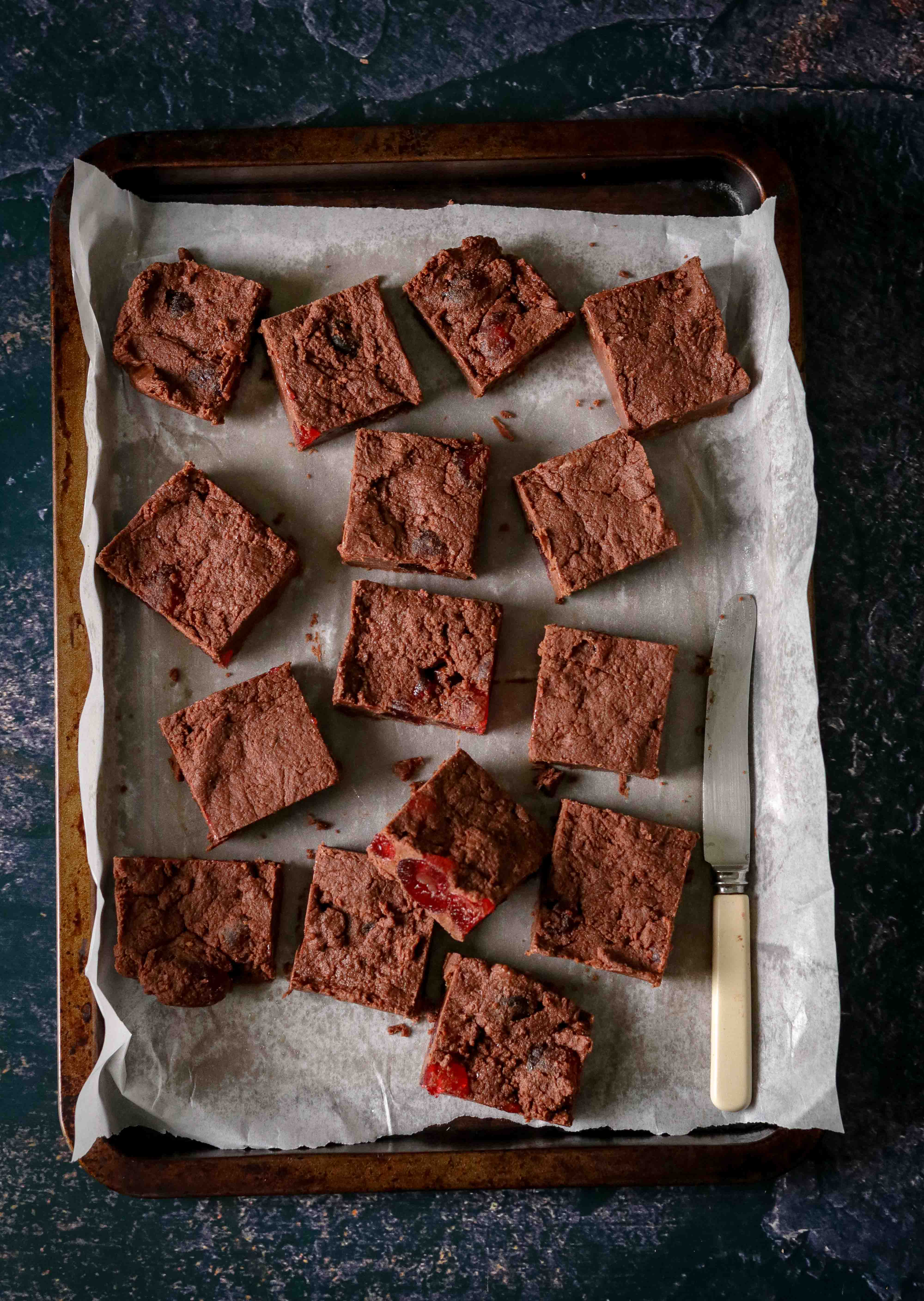 Easy chocolate cherry fudge recipe