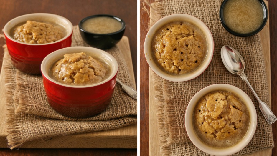 Ginger toffee pudding recipe.