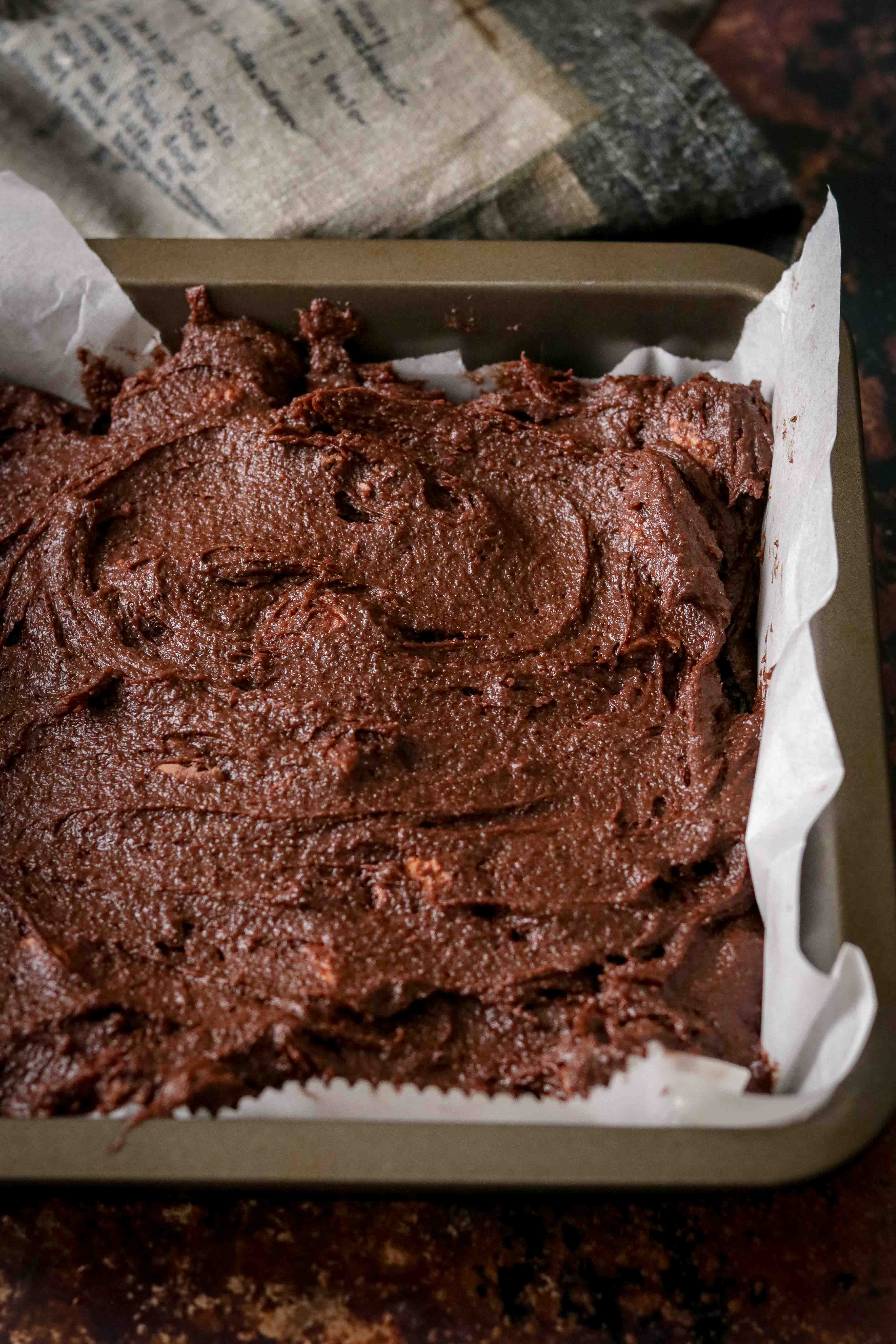 Iced cappuccino crunch brownies