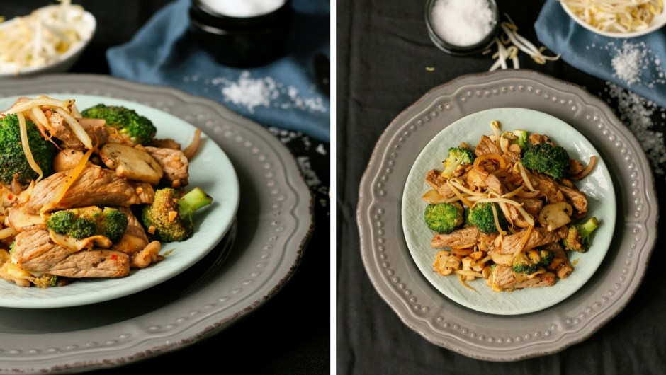 Low carb beef stir fry