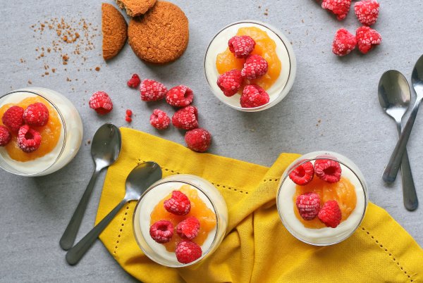 Easy lemon cheesecake.