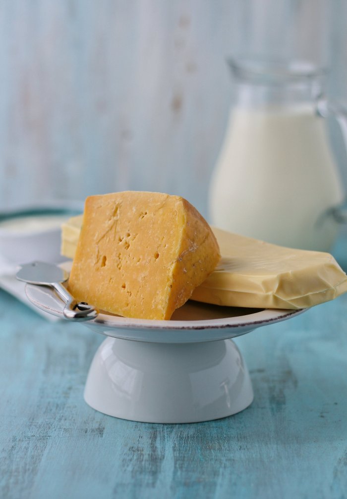 Cheese product photography.