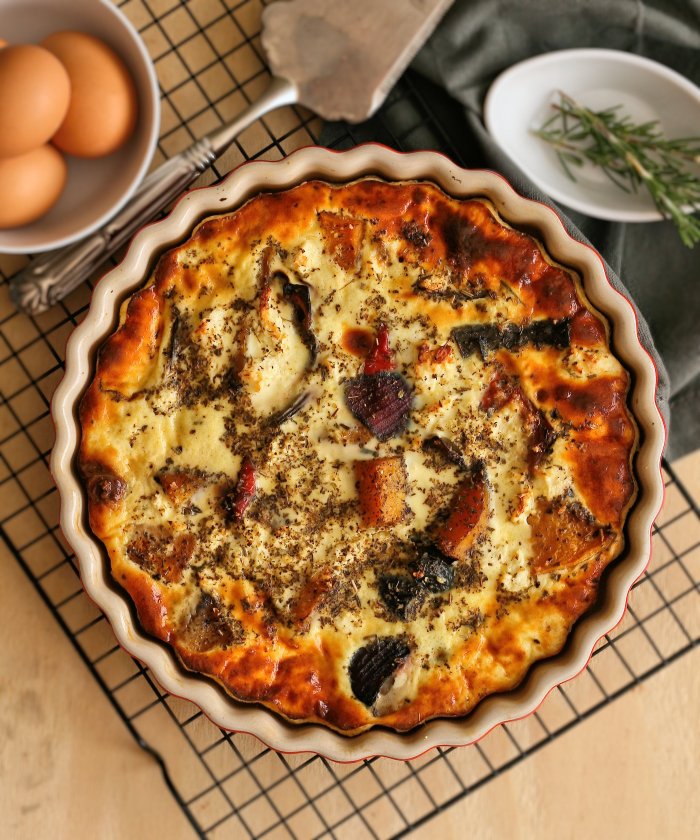 Crustless quiche recipe