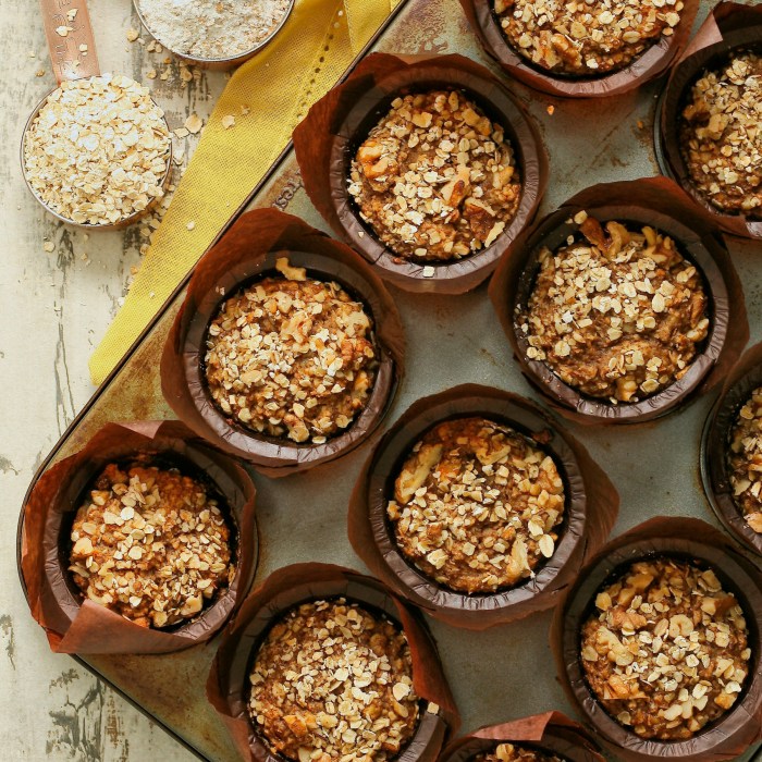 Recipe for sugar free banana muffins. 