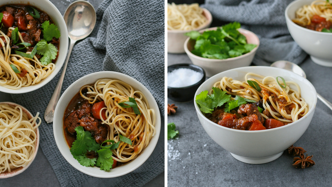 Taiwanese beef noodle soup - Cupcakes & Couscous