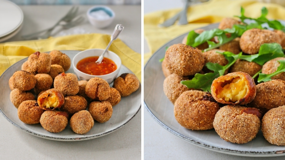 Gluten free cheese croquettes