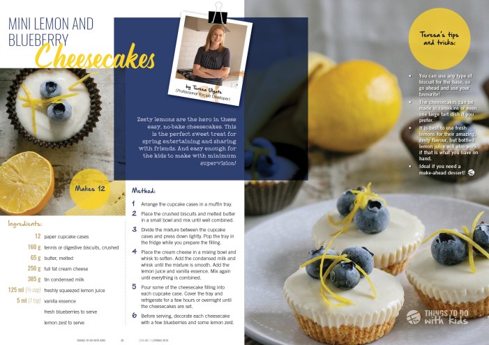 Teresa Ulyate magazine recipe feature