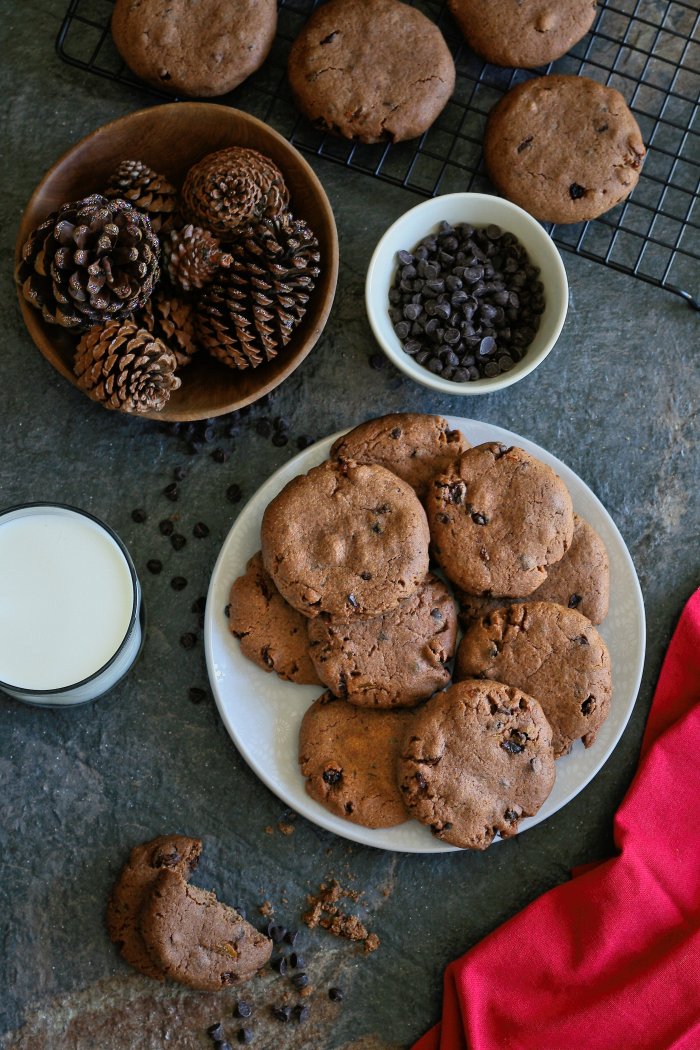 Chocolate chip cookie recipe with cinnamon. 