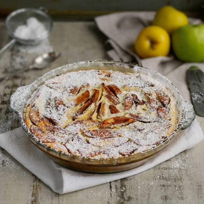 Easy apple clafoutis recipe