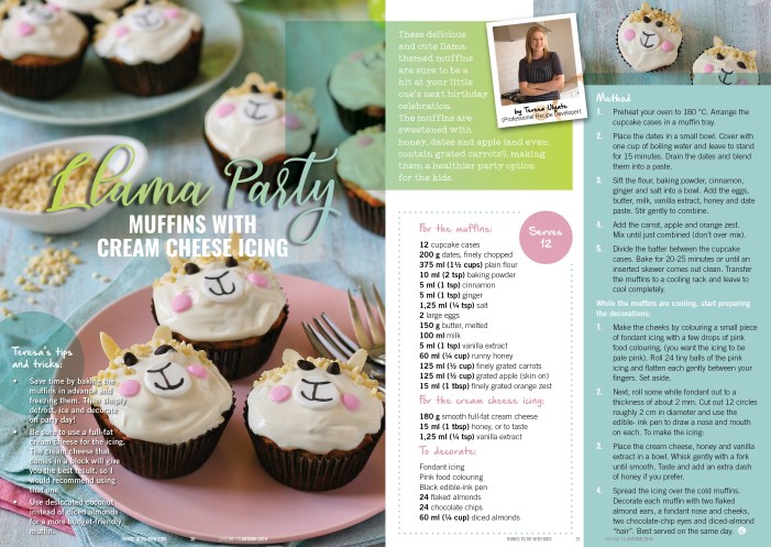 Teresa Ulyate in Things To Do With Kids Magazine