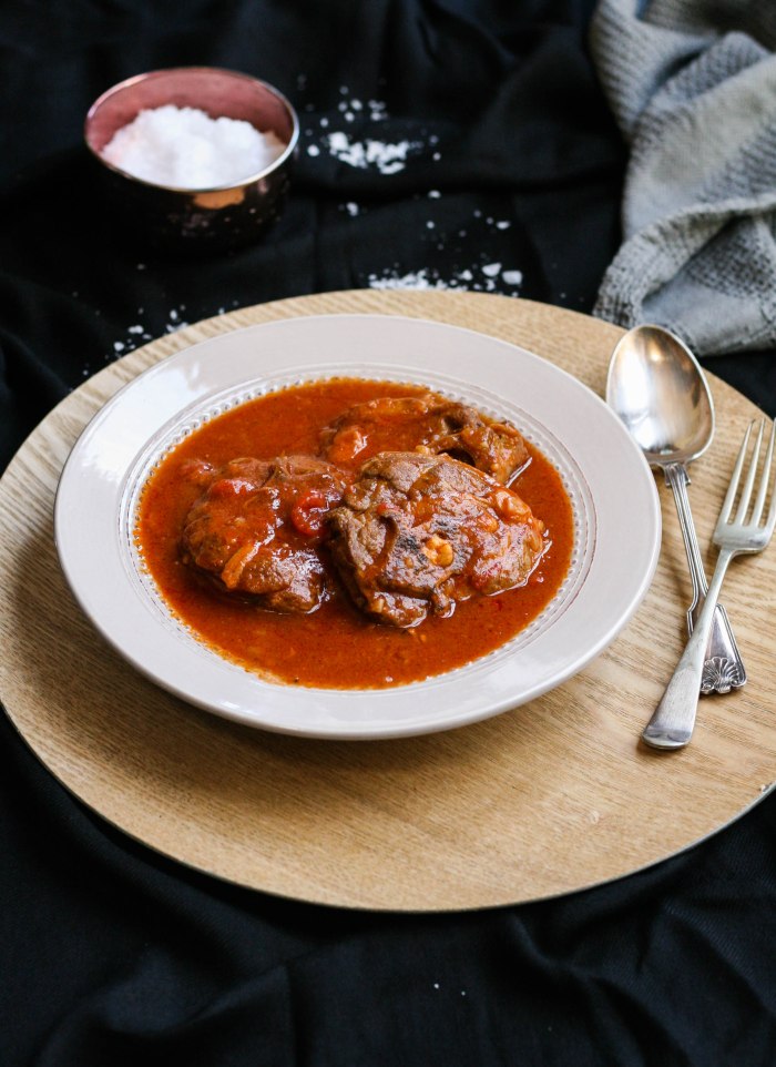 Tomato and lamb bredie