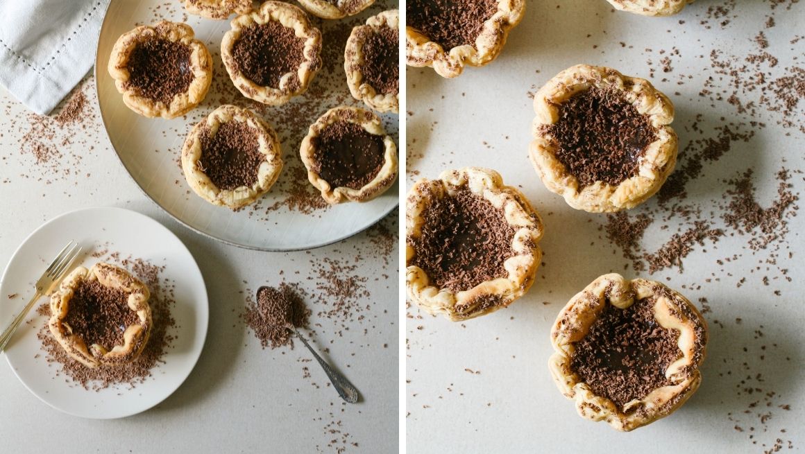 Chocolate orange custard tarts – Cupcakes & Couscous