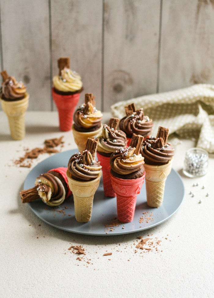 Ice cream cone cupcakes