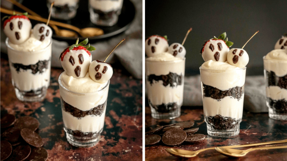 No bake white chocolate cheesecake