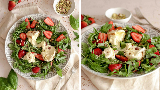 Recipe for Valentines Day salad