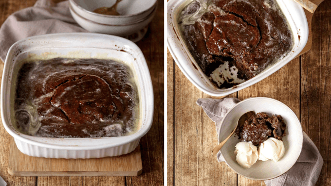 No fuss sticky toffee pudding