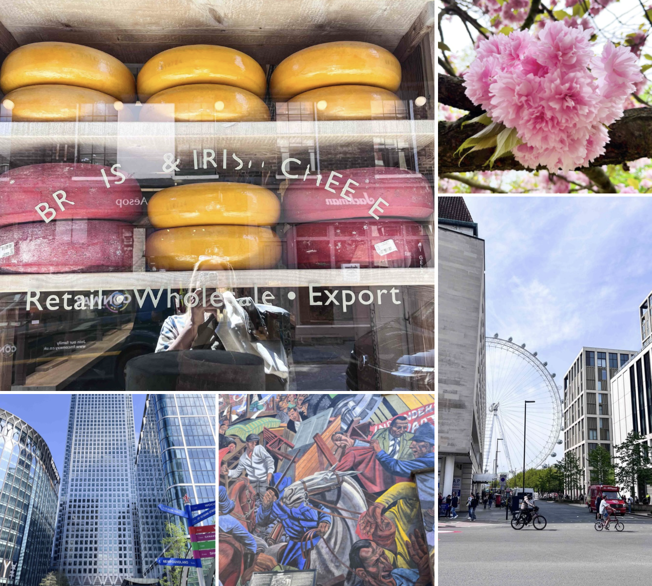 London image collage