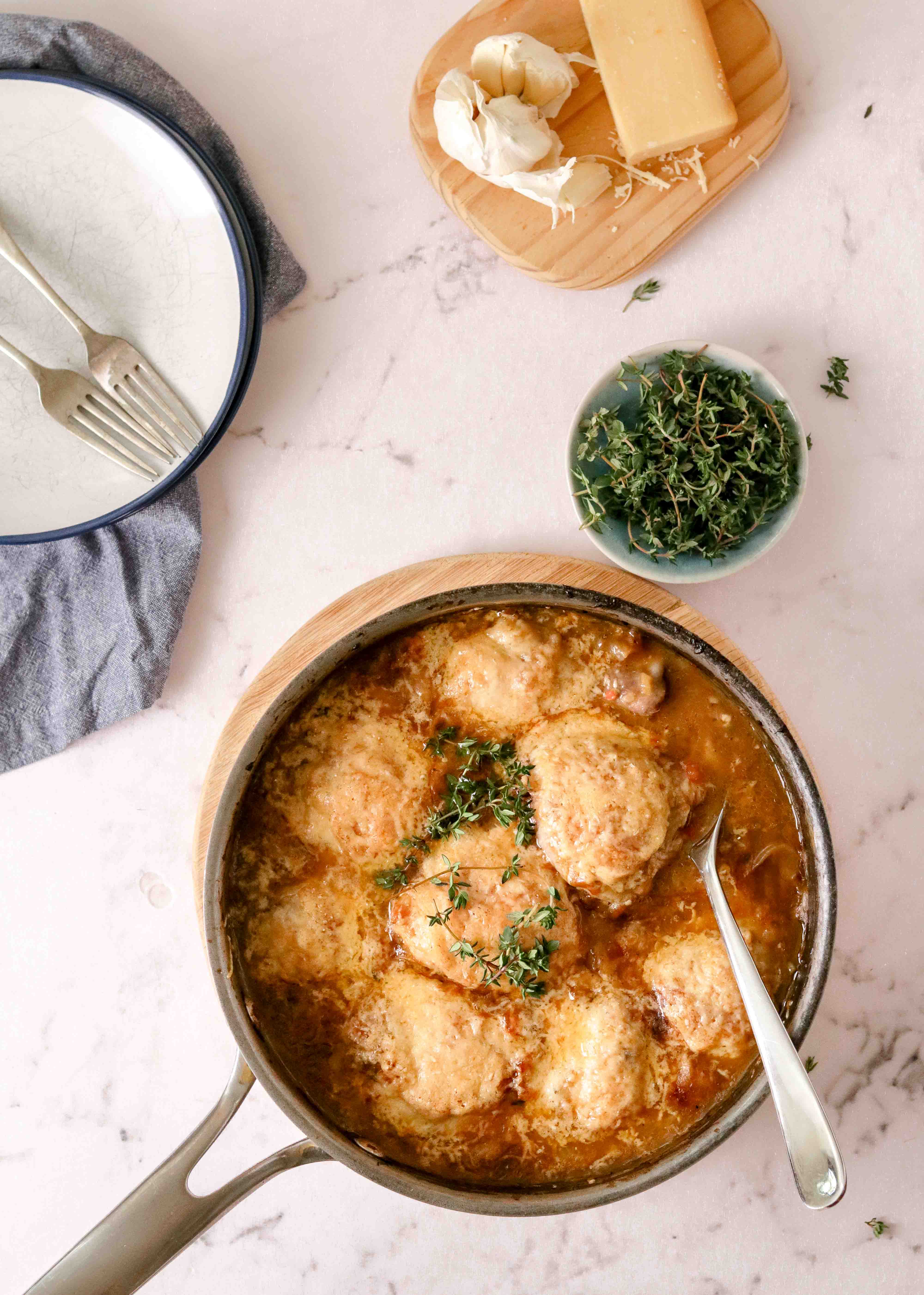 Recipe for French onion chicken