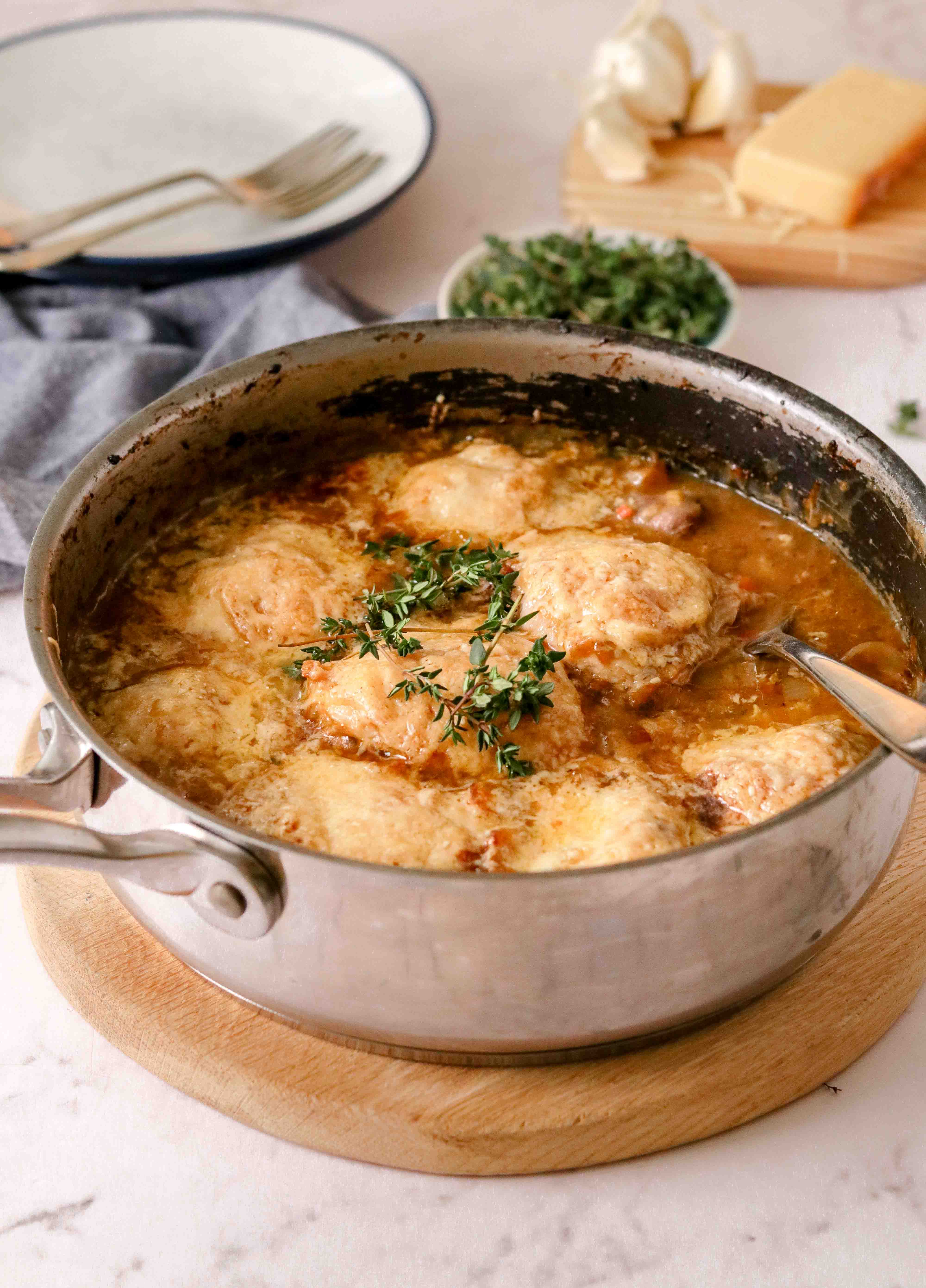 Recipe for French onion chicken