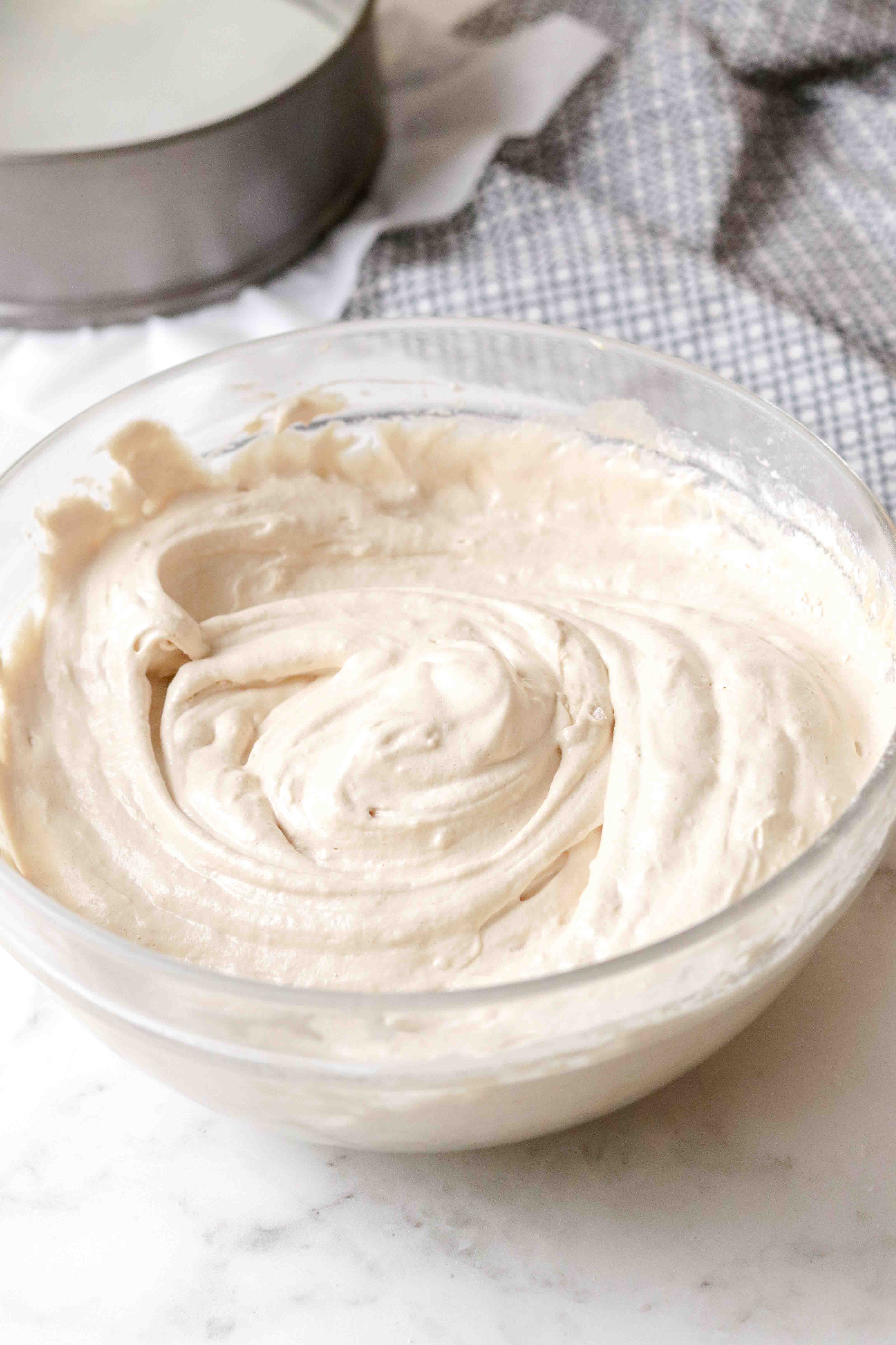 Bowl of cake batter