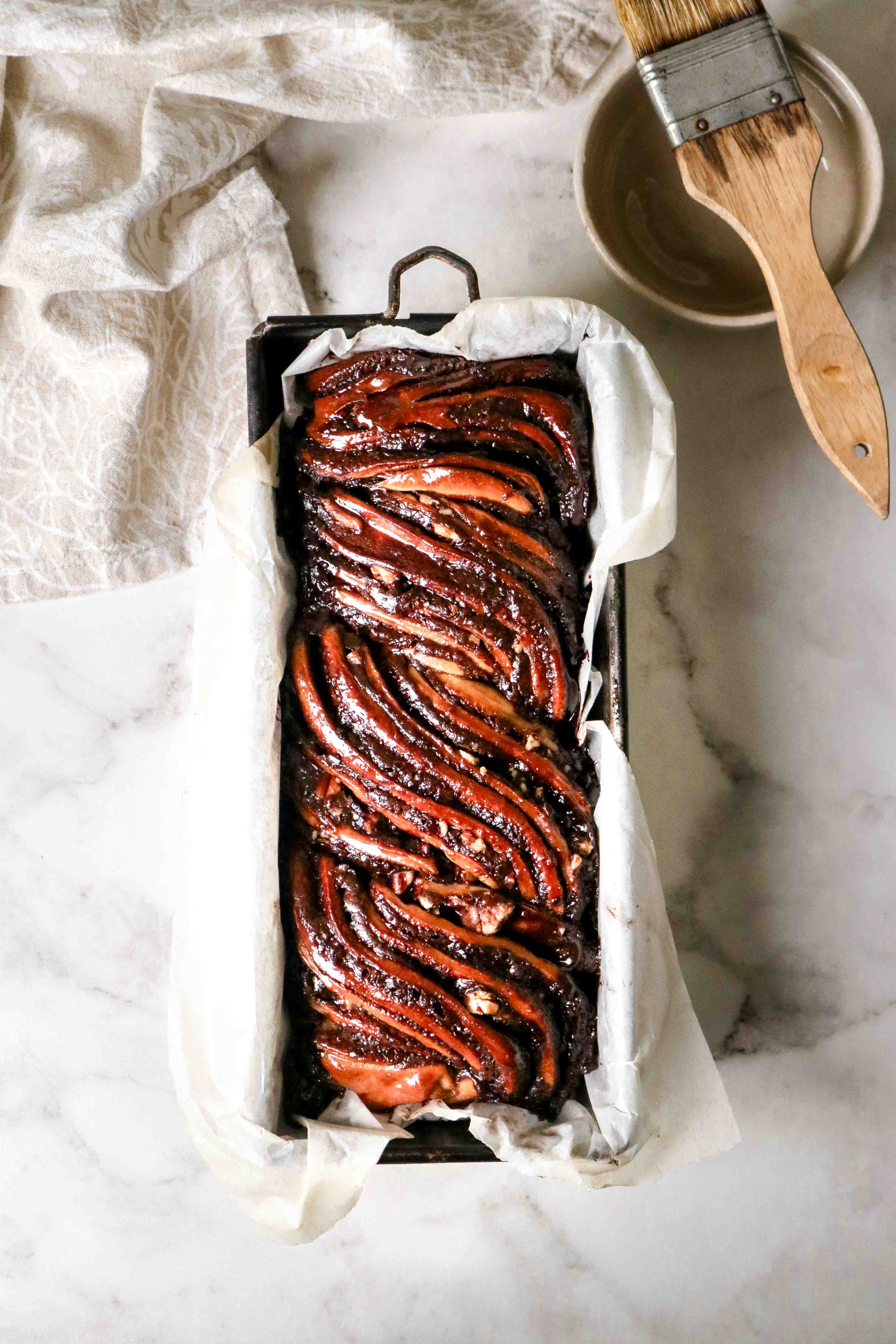 Chocolate babka 