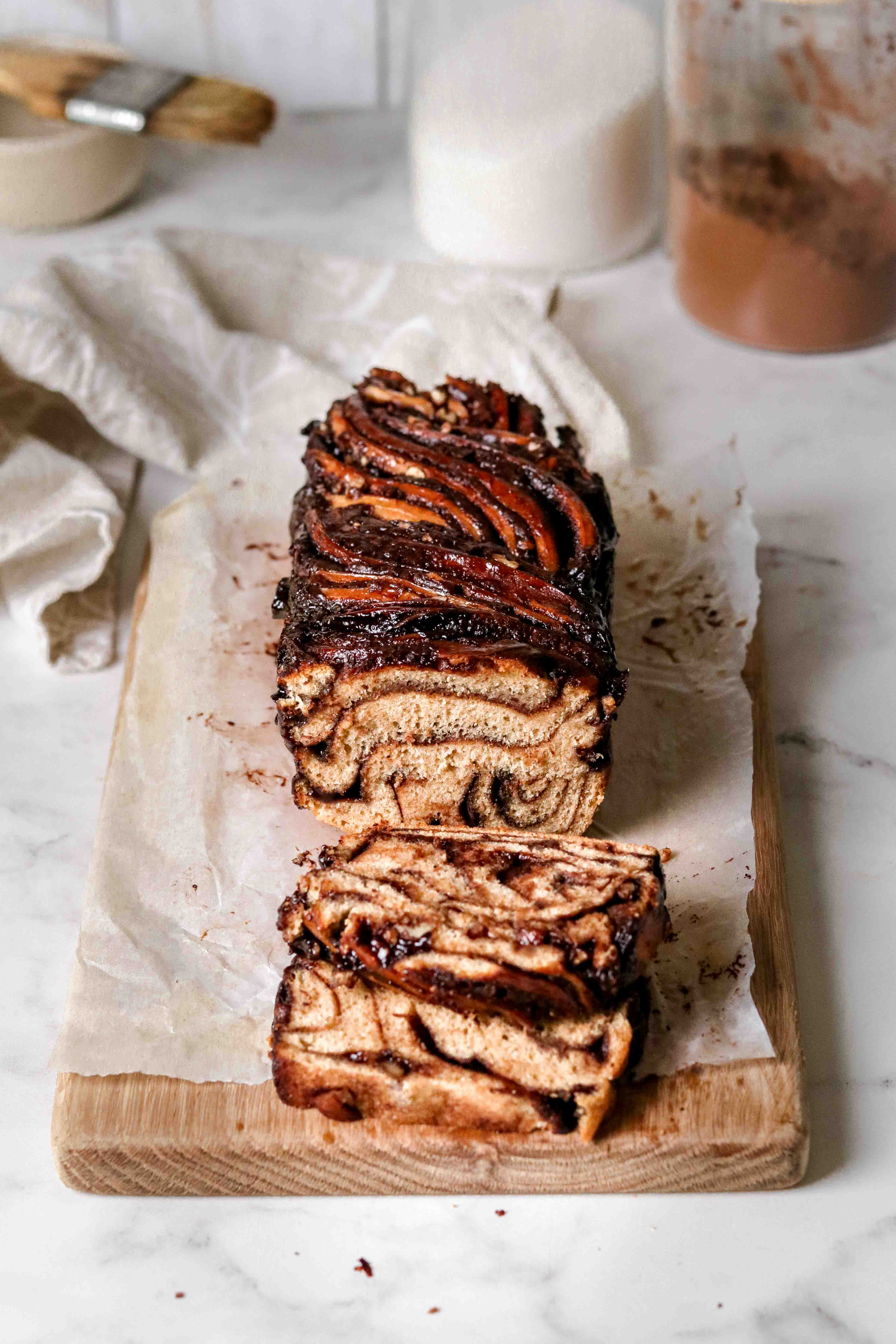 Chocolate babka 