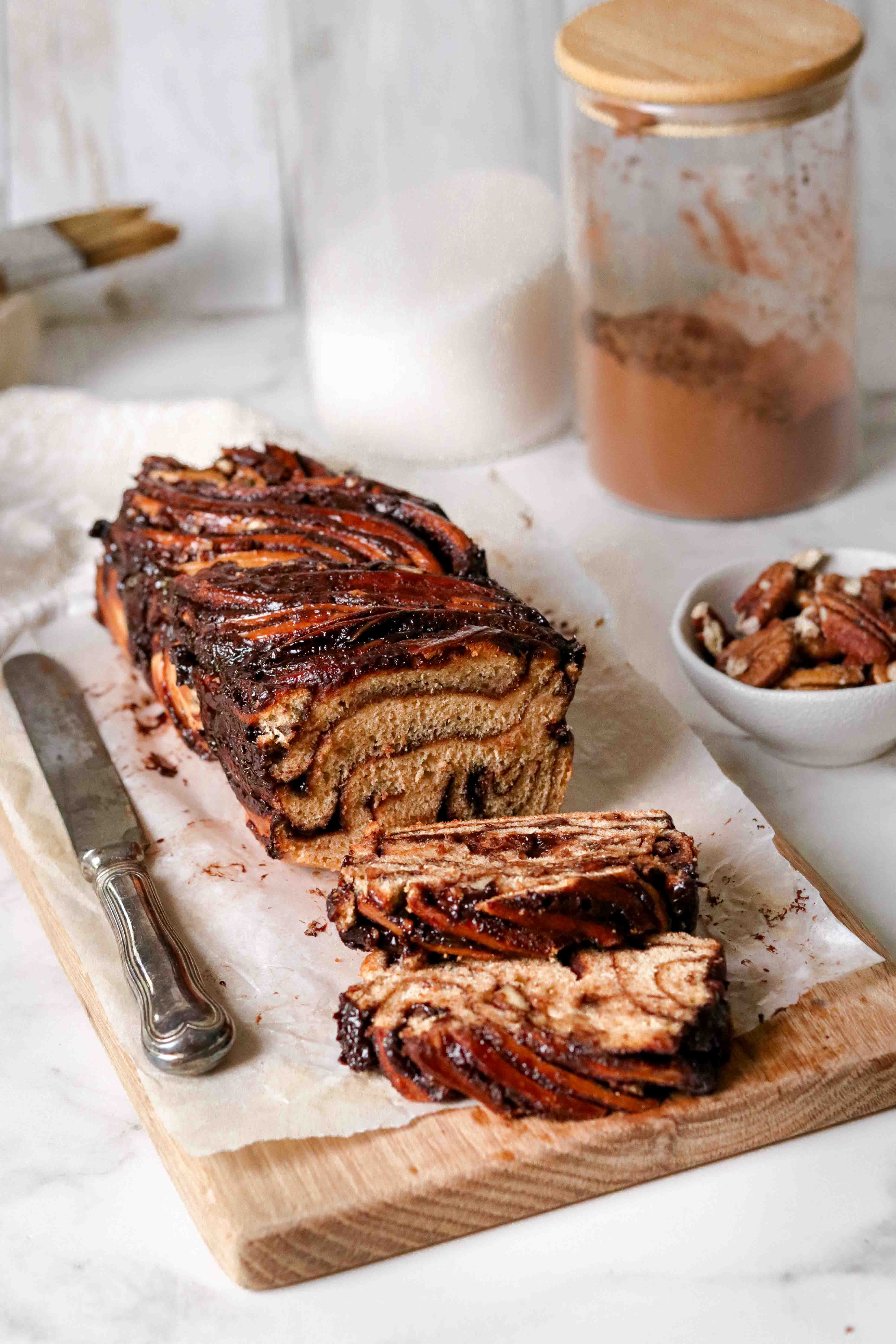 Chocolate babka 