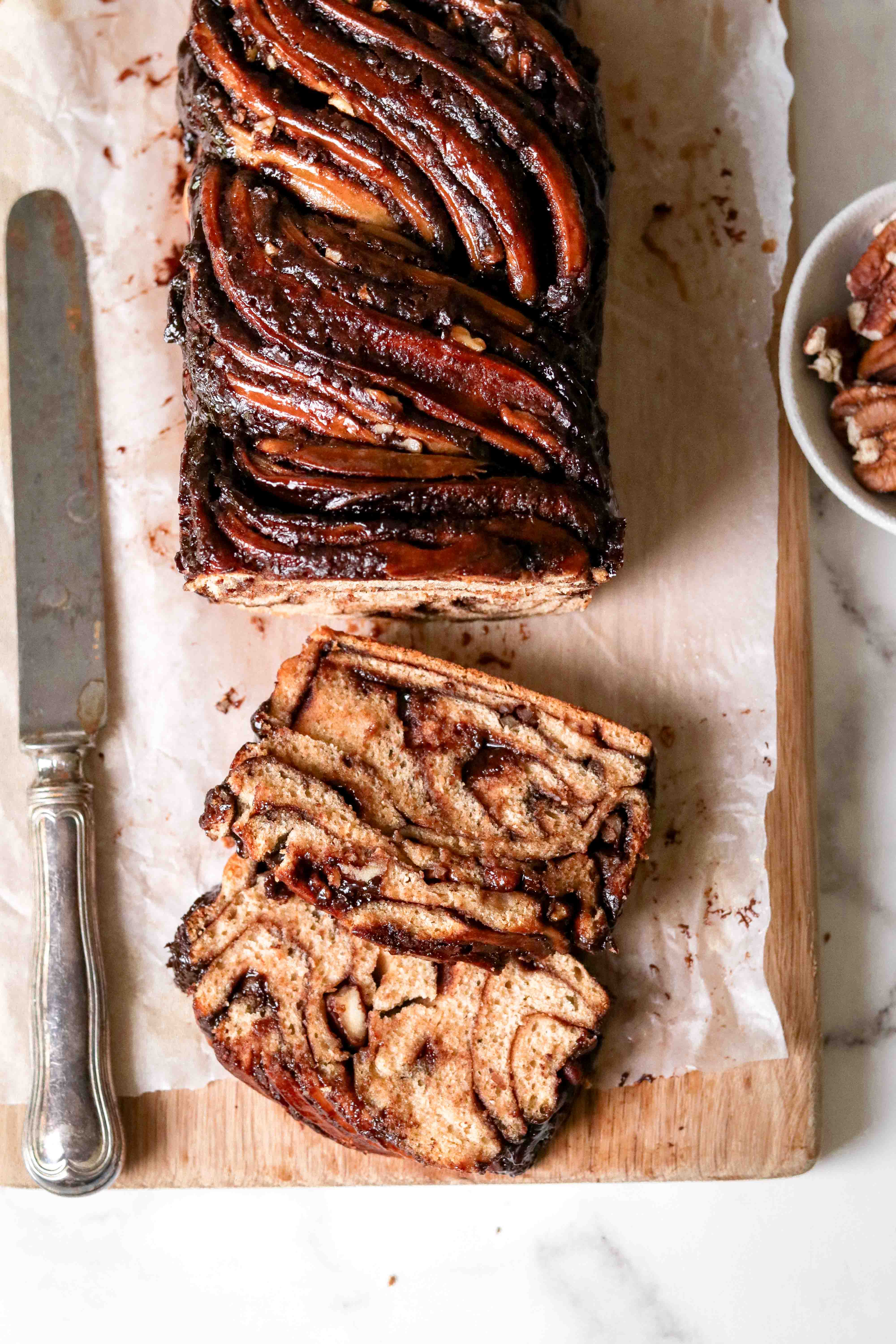 Chocolate babka 
